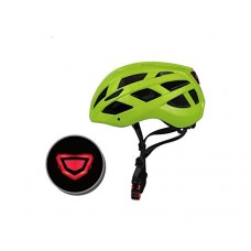 Bicycle One-Piece Adjustable Bike Riding Helmet Multiple Big Ventilation Holes Bike Ultralight Equipment(Fluorescent Green) for Skating - B07FR2GBR3